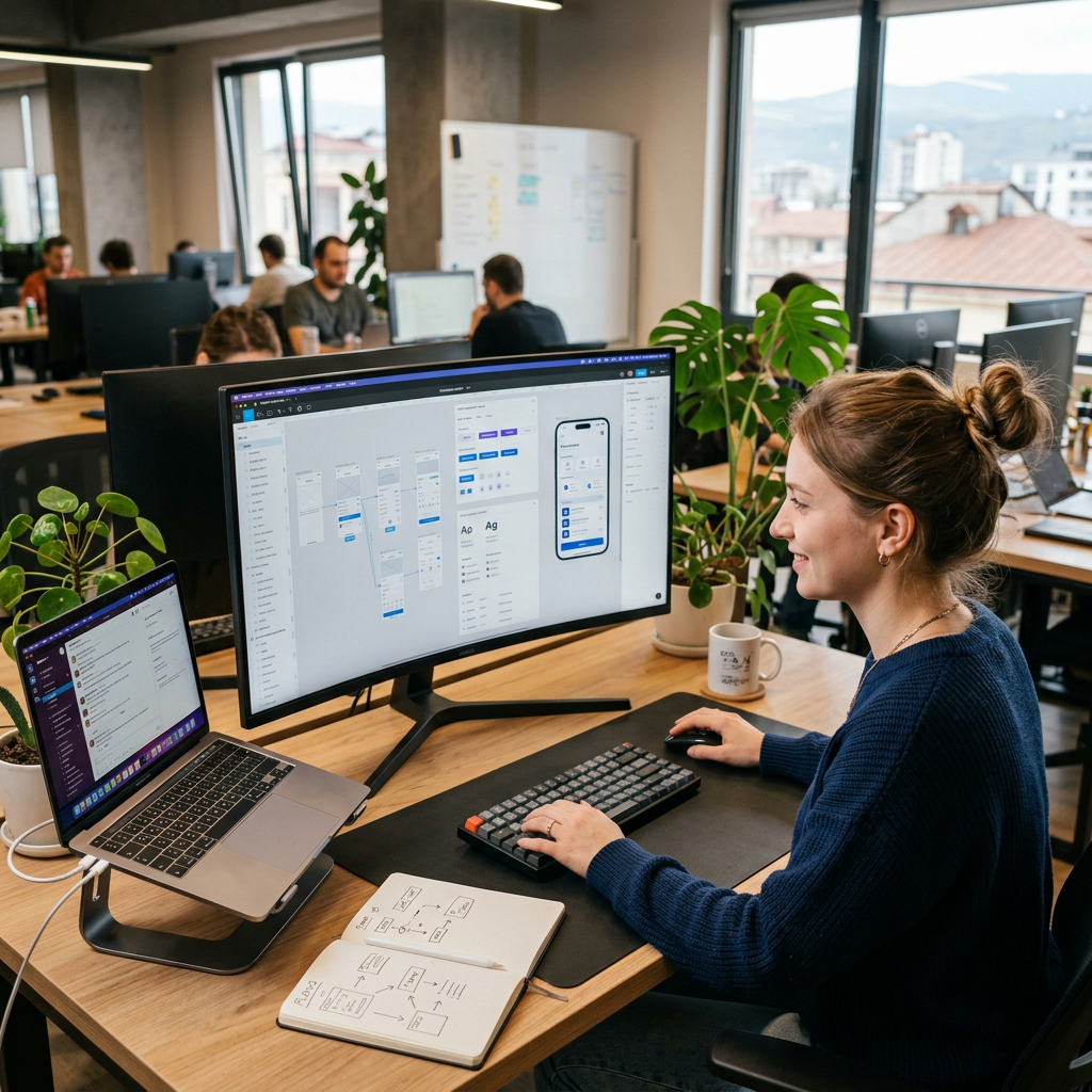 UI/UX დიზაინერი